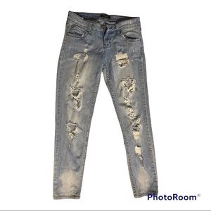 Juniors Size 3 distressed jeans